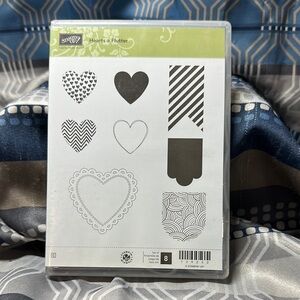 Stampin' Up! Hearts A Flutter Design Stamps with Dies